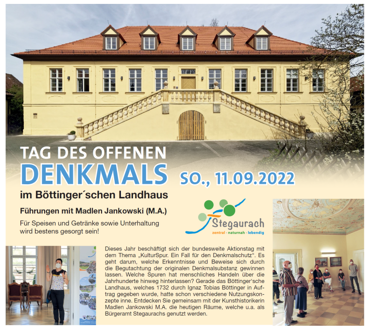 Tag des offenen Denkmals 2022