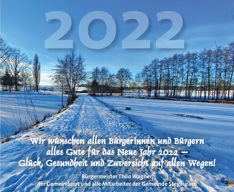 Neujahrsgruß für 2022