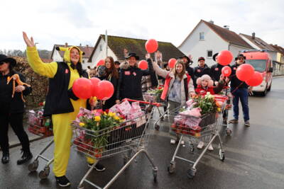 Fasching 2023 - Gruppe REWE