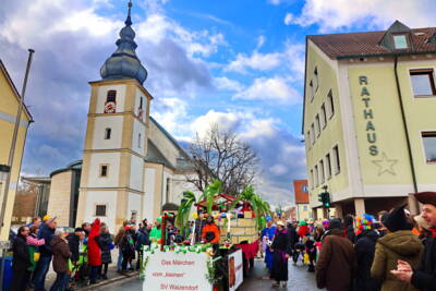 Fasching 2023 - SV Waizendorf - Motto "Märchen" im Zug